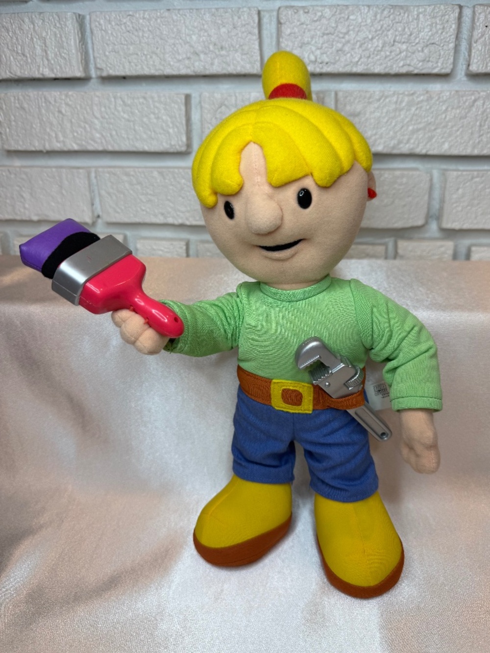 Vintage Bob the Builder Interactive Wendy Plush Doll - Works